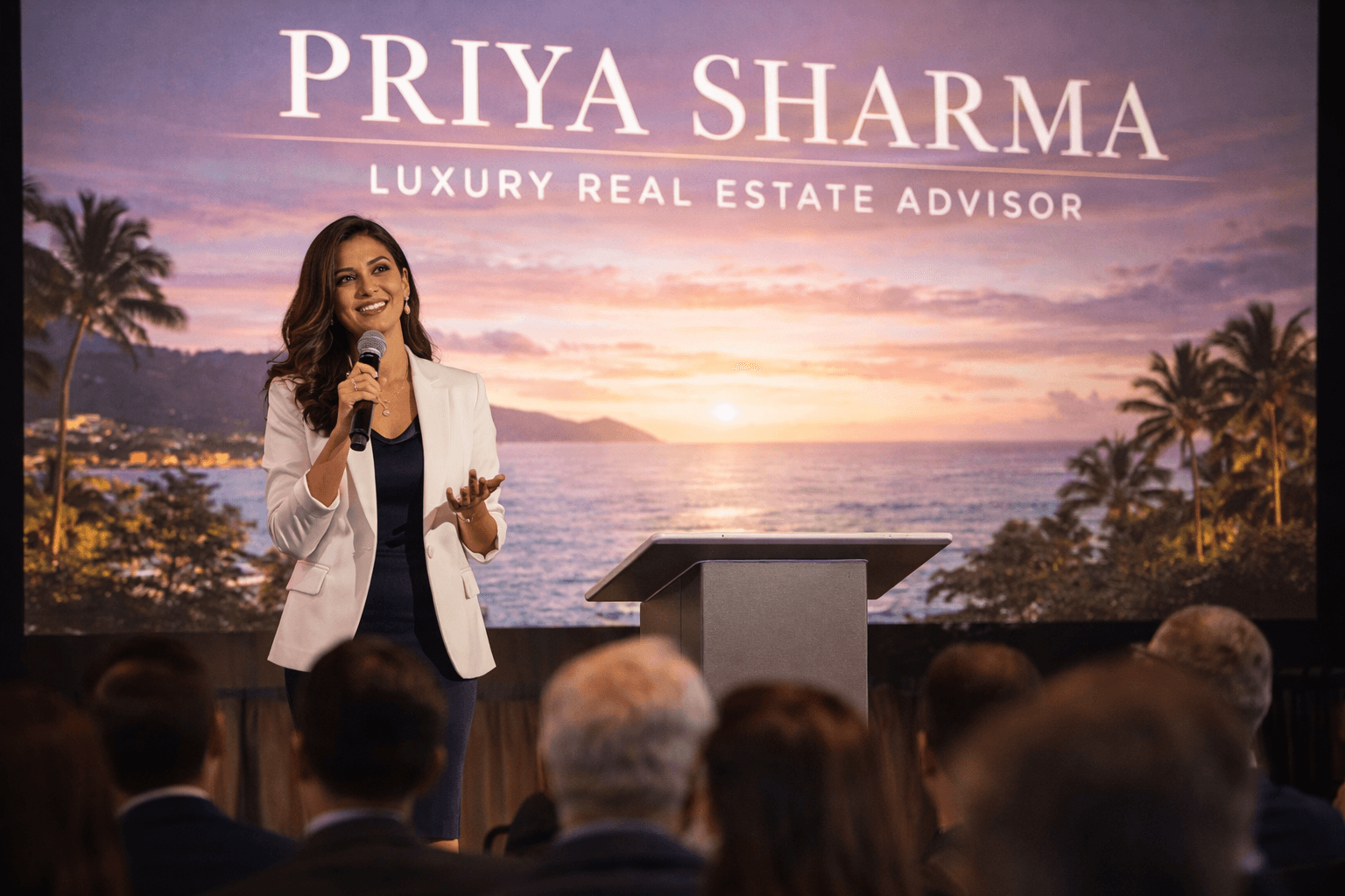 Placeholder meeting stage image for Priya Sharma